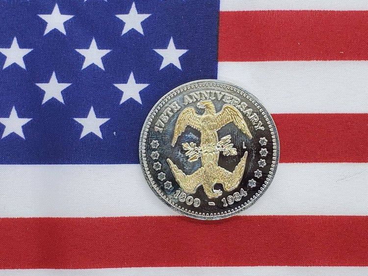 Abraham Lincoln Coin- 1984 - 175th Anniversary