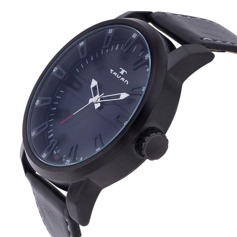 Tavan Vintage Style Brushed Metal Men's Watch