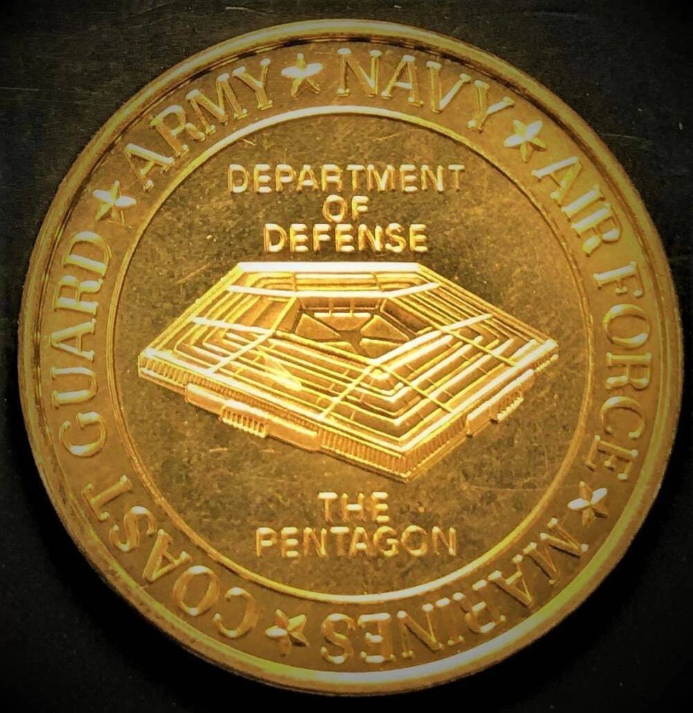 Department Of Defense Commemorative Medallion