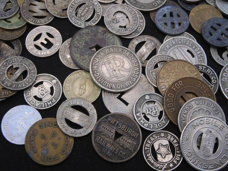 100+ Mixed Transit Tokens.