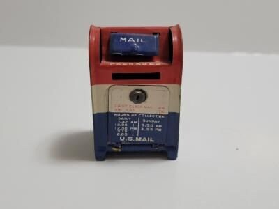 U.S. Mail Tin Bank 3"