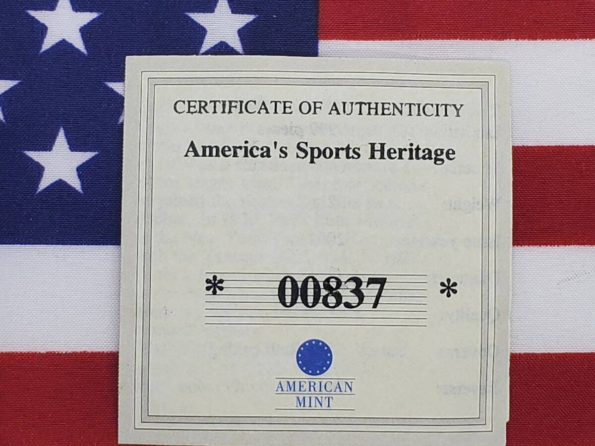 Babe Ruth Coin with COA