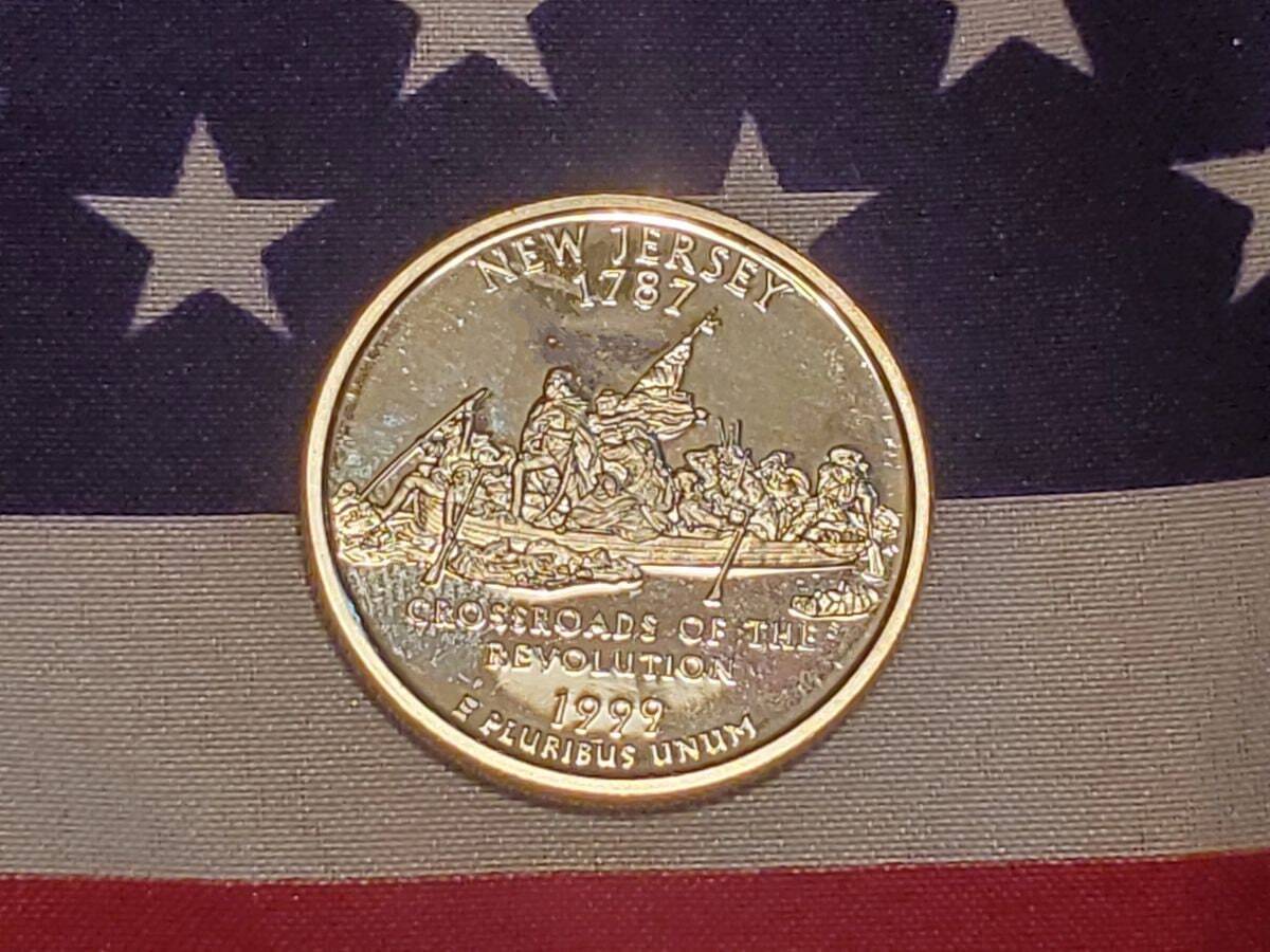 1999-S PROOF NJ QUARTER