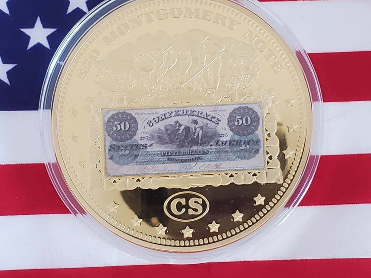 50 Dollar Montgomery Note- Coin