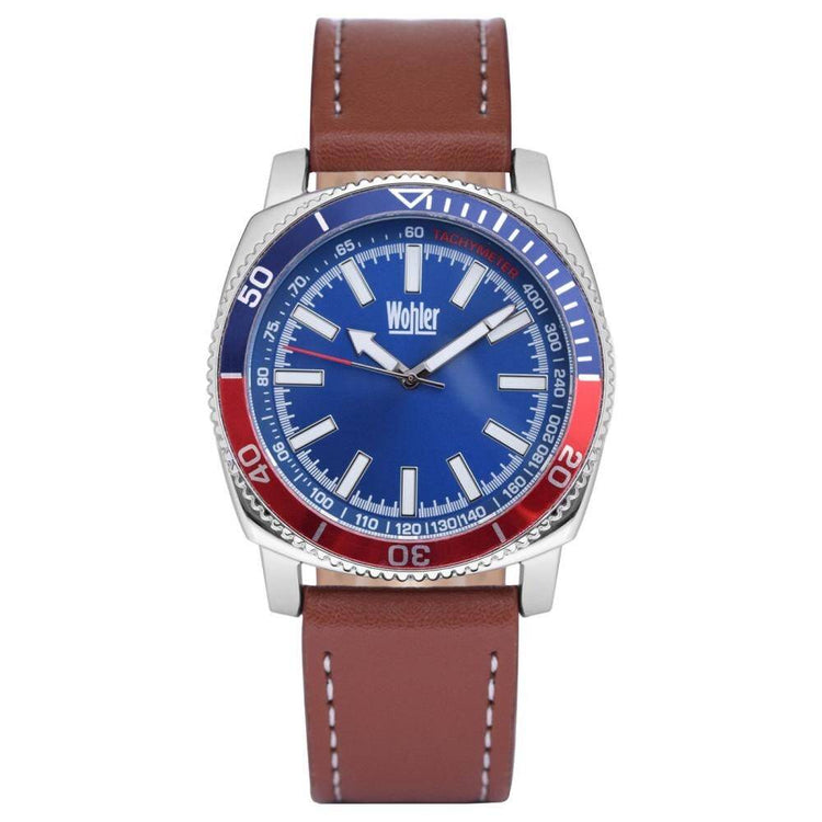 Wohler Manhattan 43mm Case Men's Watch