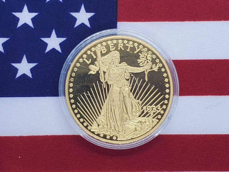 St Gaudens- Clad 20 Gold Coin