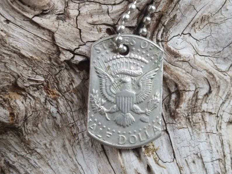 Kennedy Half Dollar Dog Tag (1)