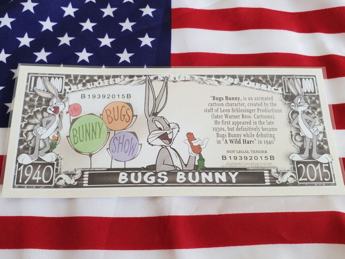 1940-2015 - Bugs Bunny Show Bill