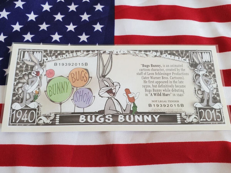 1940-2015 - Bugs Bunny Show Bill