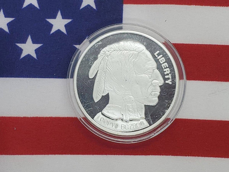Native American Coin- Buffalo Coin