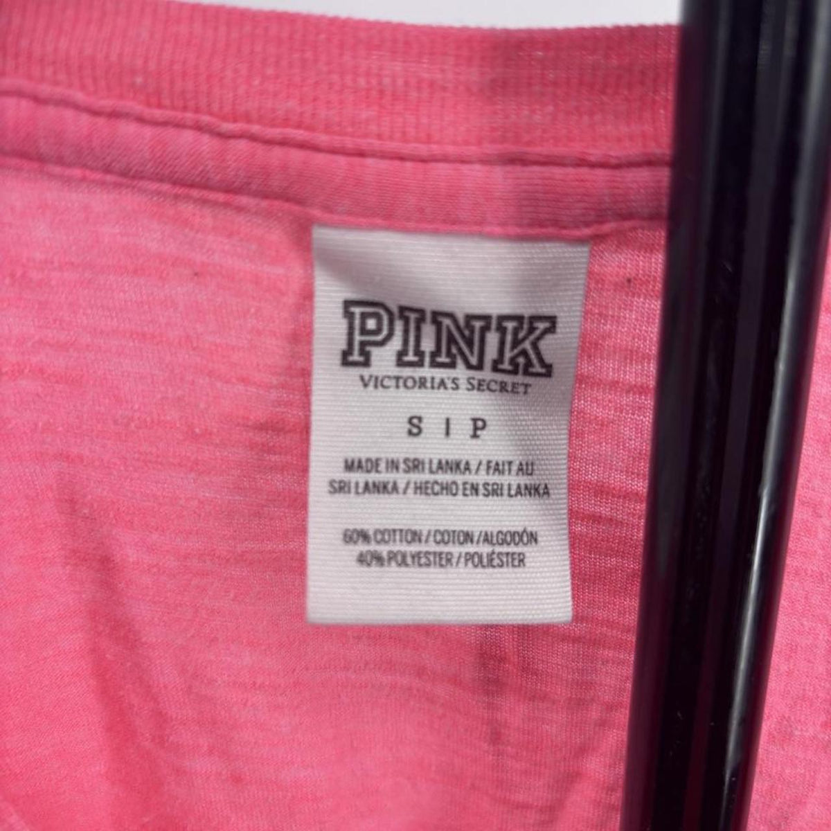 Victoria’s Secret PINK Women’s V-Neck Graphic T-Shirt