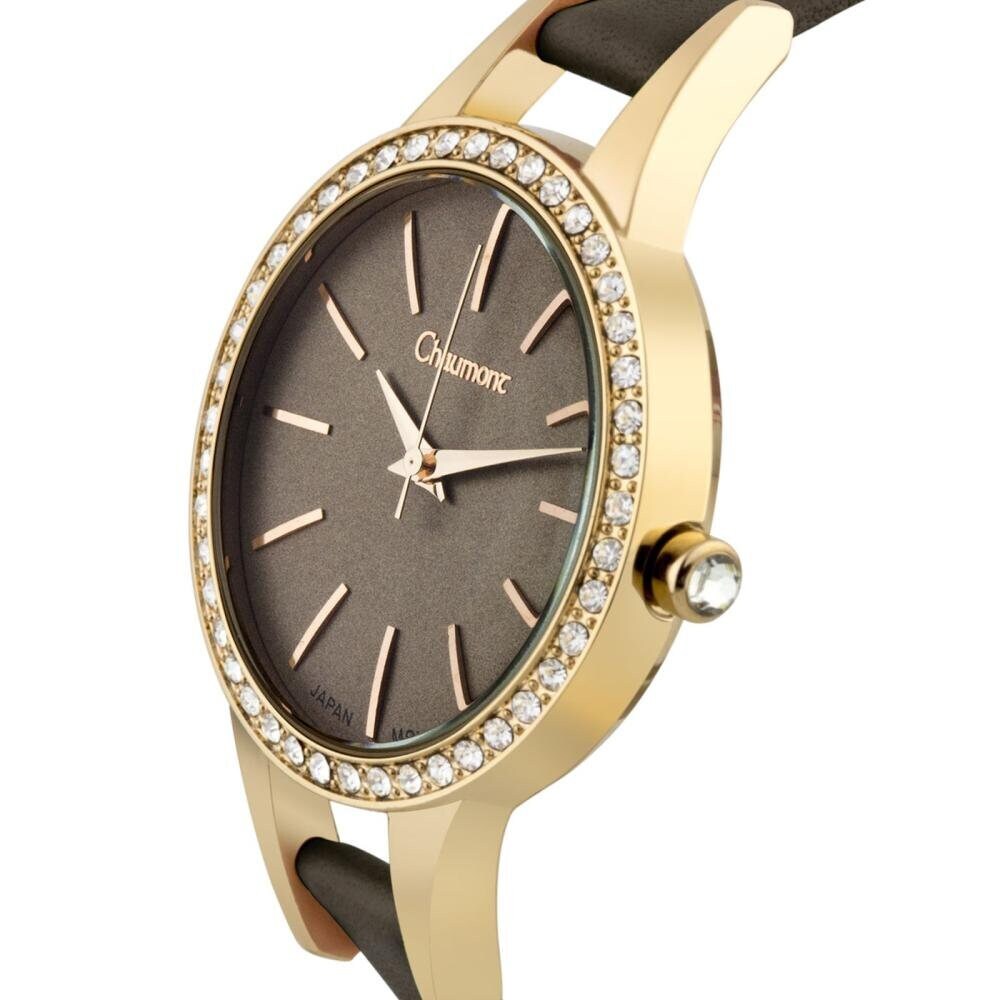 Chaumont 36mm Case Swarovski Bezel Ladies Watch