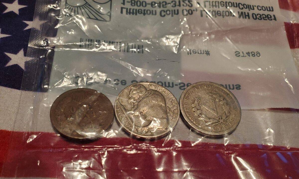 Littleton wrapped scarce coins