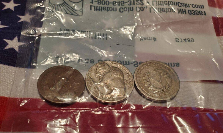 Littleton wrapped scarce coins
