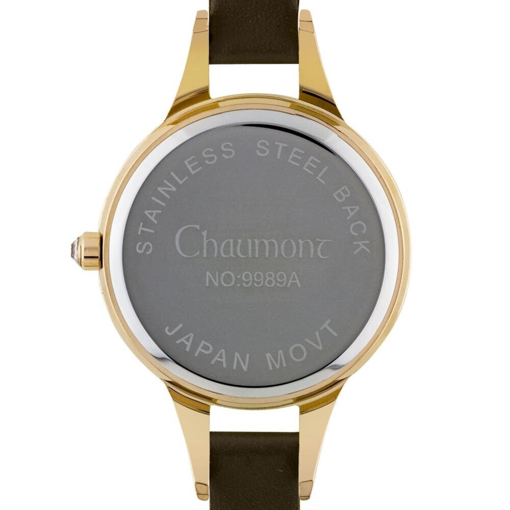 Chaumont 36mm Case Swarovski Bezel Ladies Watch