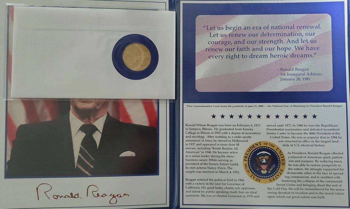 RONALD REAGAN MEMORIAL Commemorative