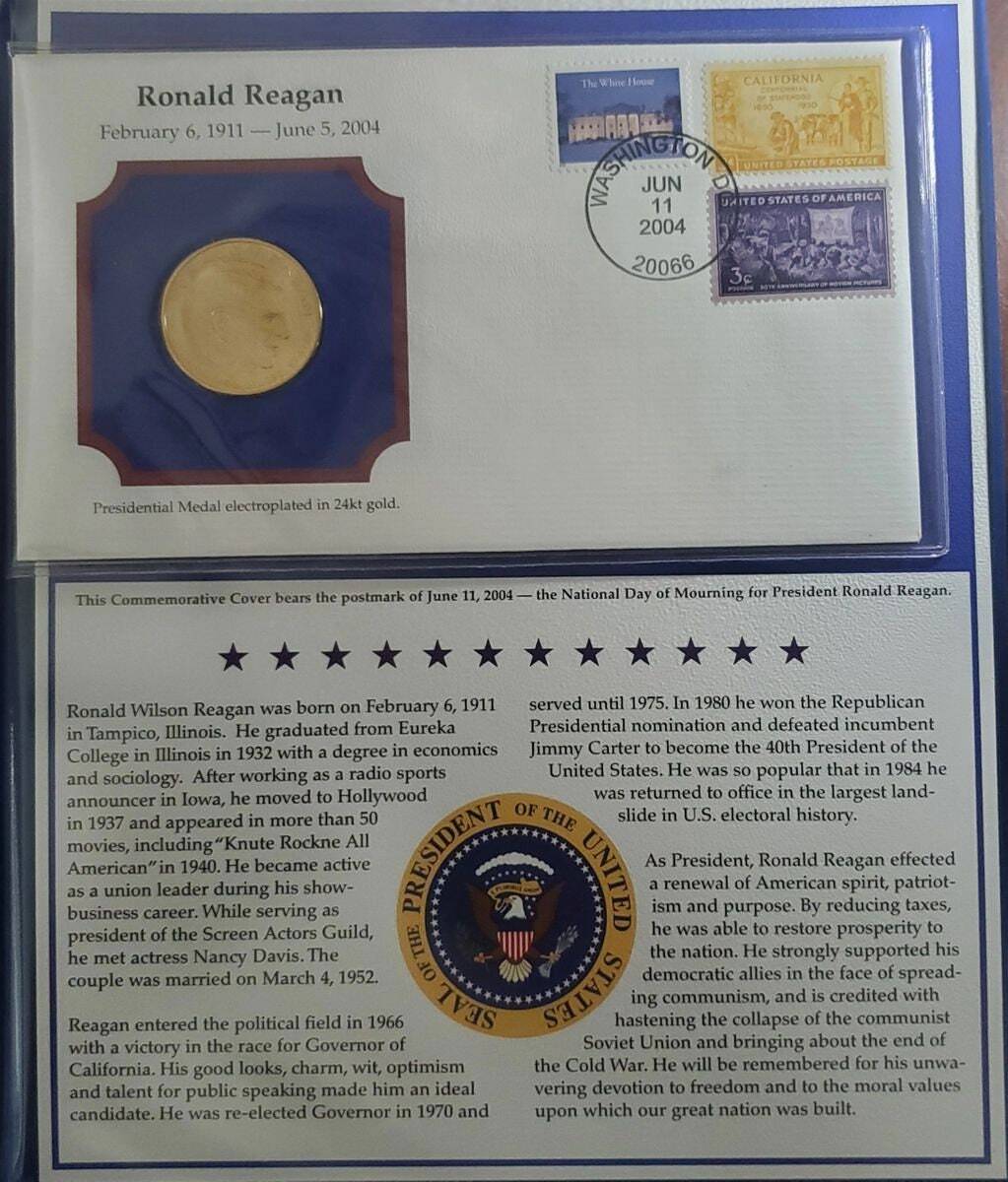 RONALD REAGAN MEMORIAL Commemorative