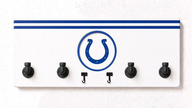 AFC-NFL-  Coat Rack, Sports Wall Hooks, Man Cave Coat Hanger, Football Fan Gift