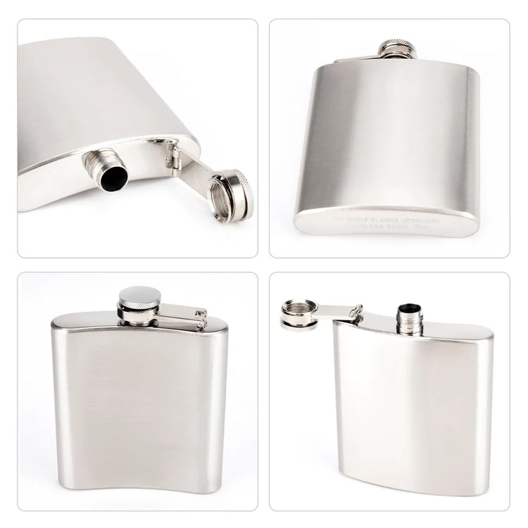 MLB Engraved Stainless Steel Flask