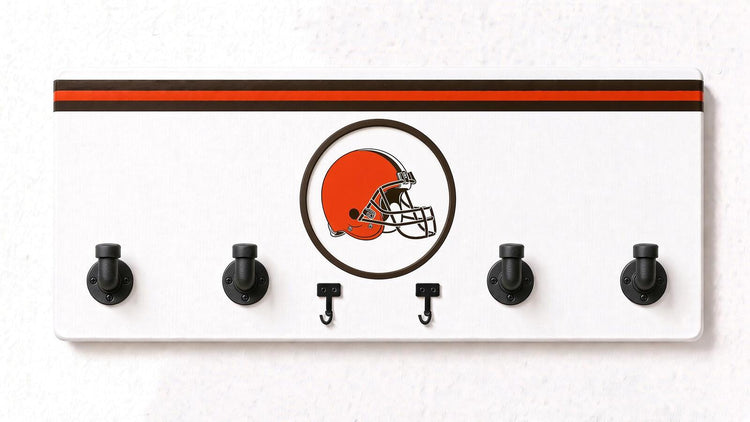 AFC-NFL-  Coat Rack, Sports Wall Hooks, Man Cave Coat Hanger, Football Fan Gift