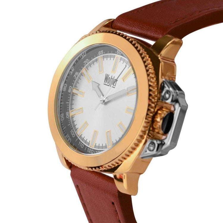 Wohler Manhattan 43mm Case Men's Watch