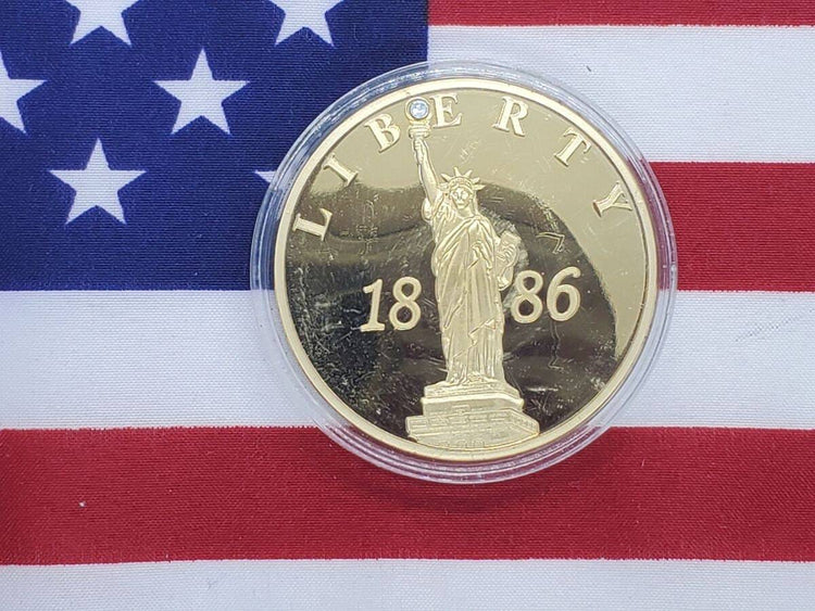 1886 Statue of Liberty Coin