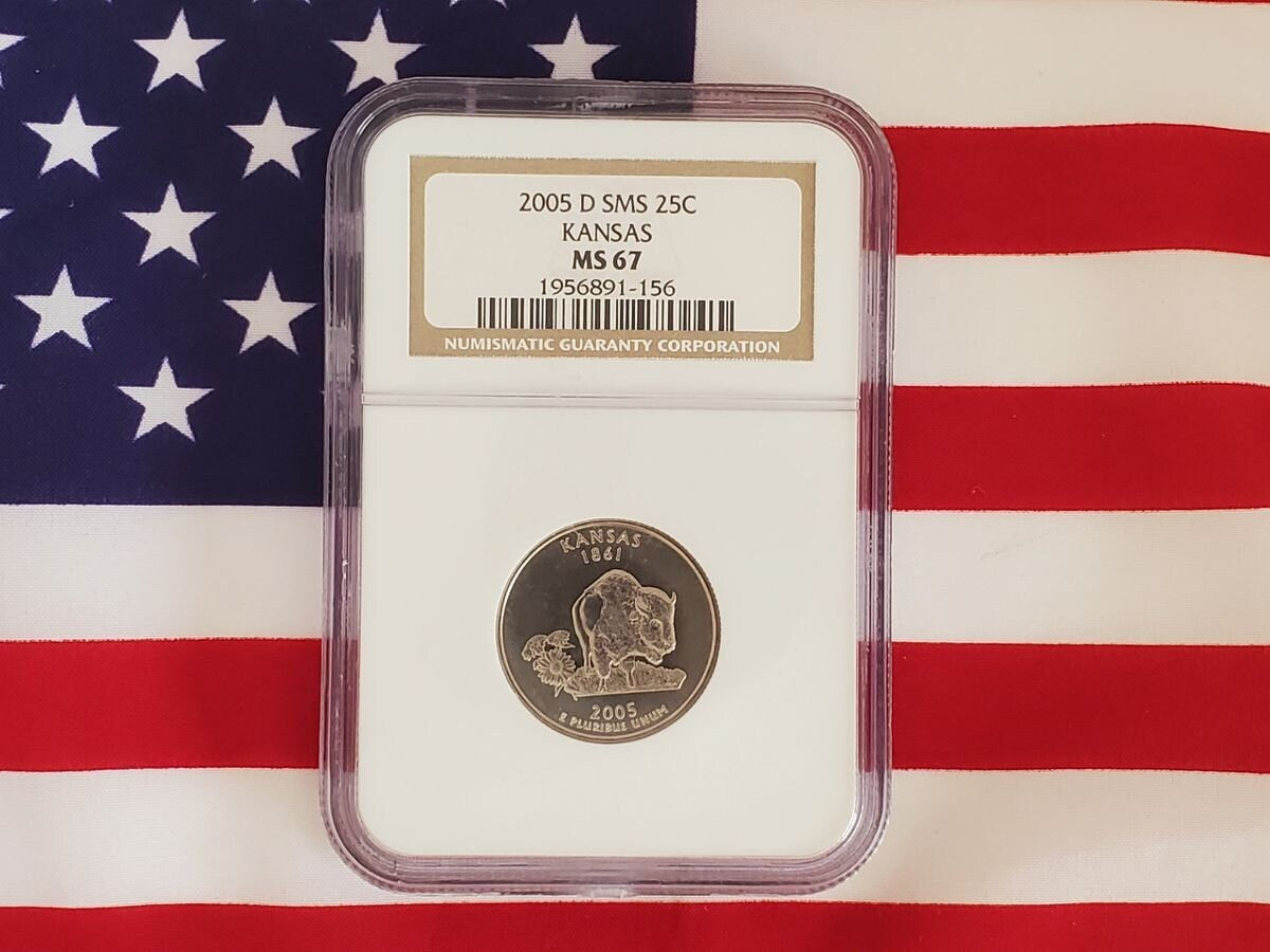 Mixed Dime and Quarter Lot- Some Silver- All Slabbed (9)