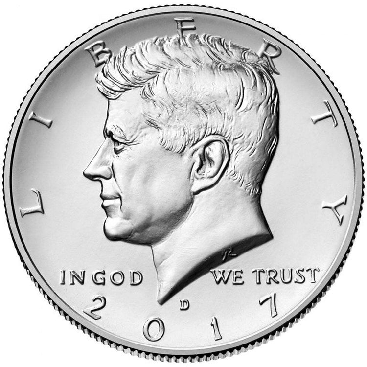 Kennedy Half Dollar- CLAD Ring
