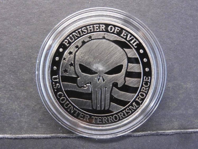Punisher Of Evil US Counter Terrorism Force Medal