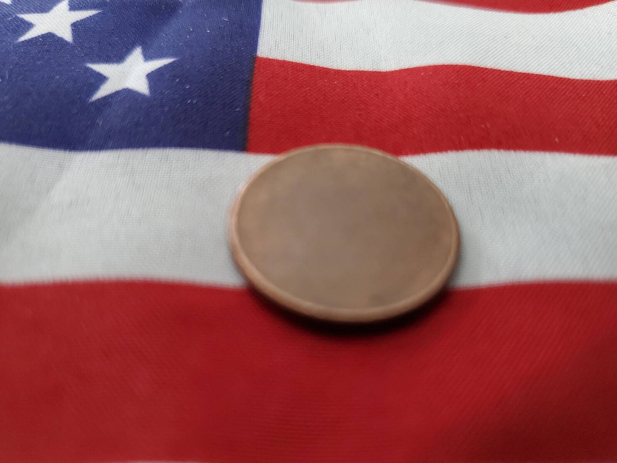 Blank Penny- Planchet Error