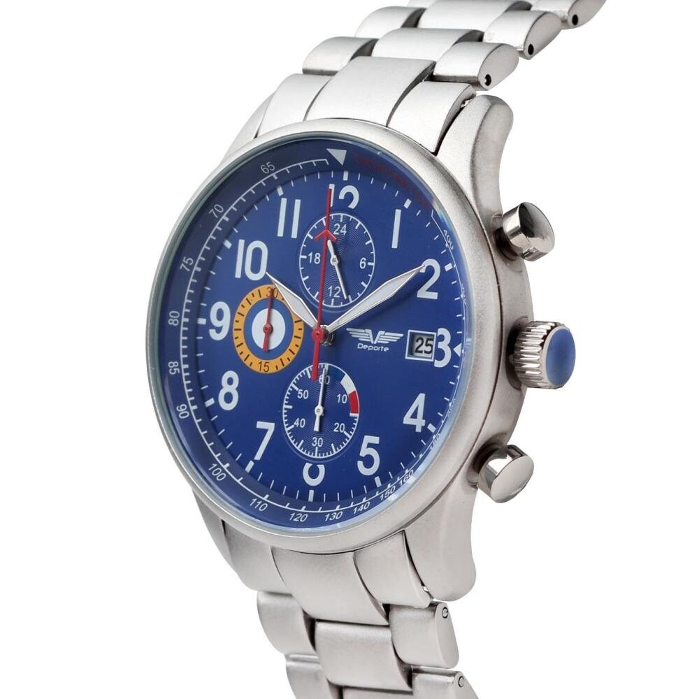 Deporte Spitfire 42mm Case Men's Chronograph Watch