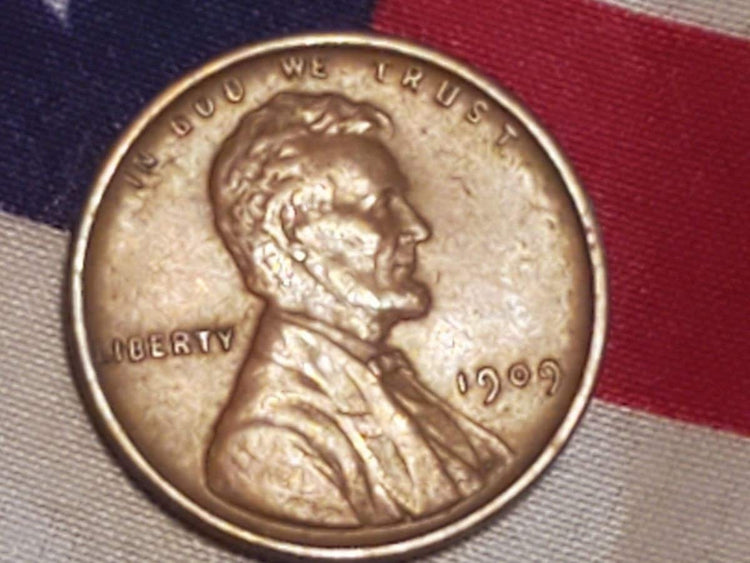 1909 VDB Lincoln Wheat Penny