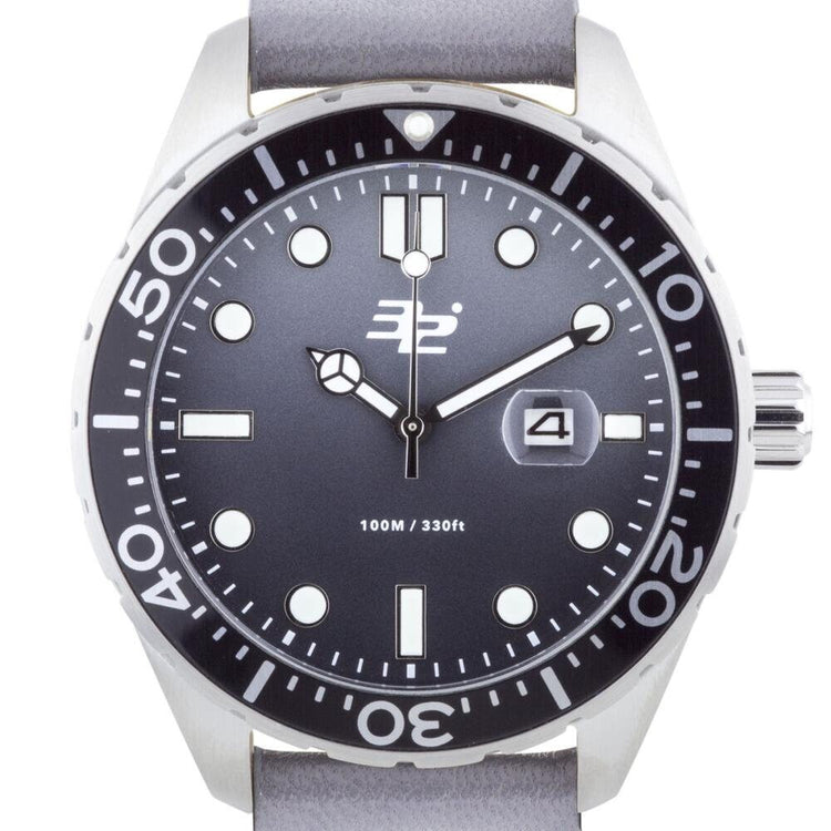 32 Degrees 48mm Case Aquada Men's Diver Watch