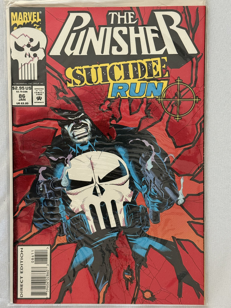 The Punisher Bundle- #85 #86 Lot Marvel Comics