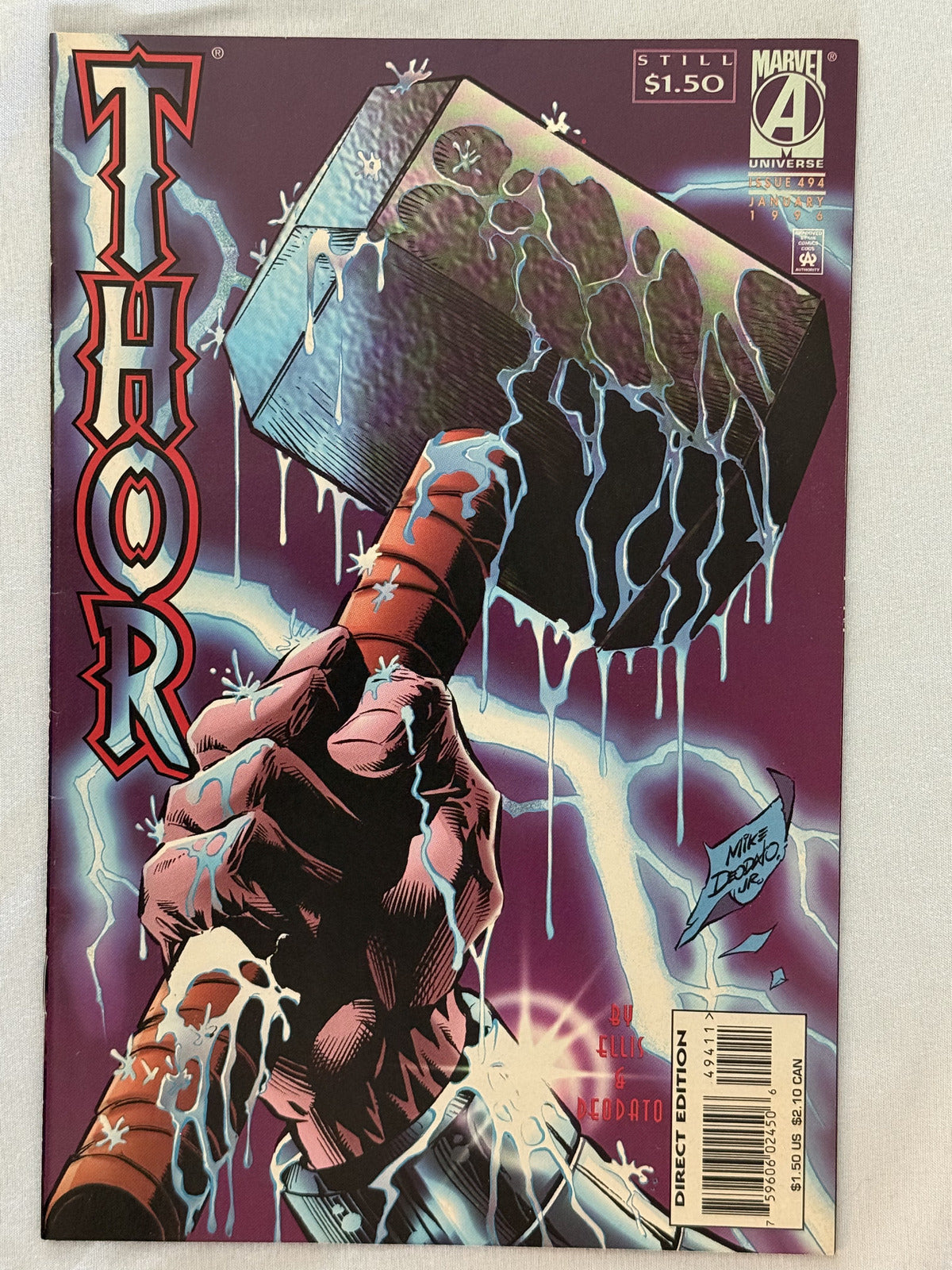 Mighty Thor Comic Bundle (16) Bronze 90s Run Simonson
