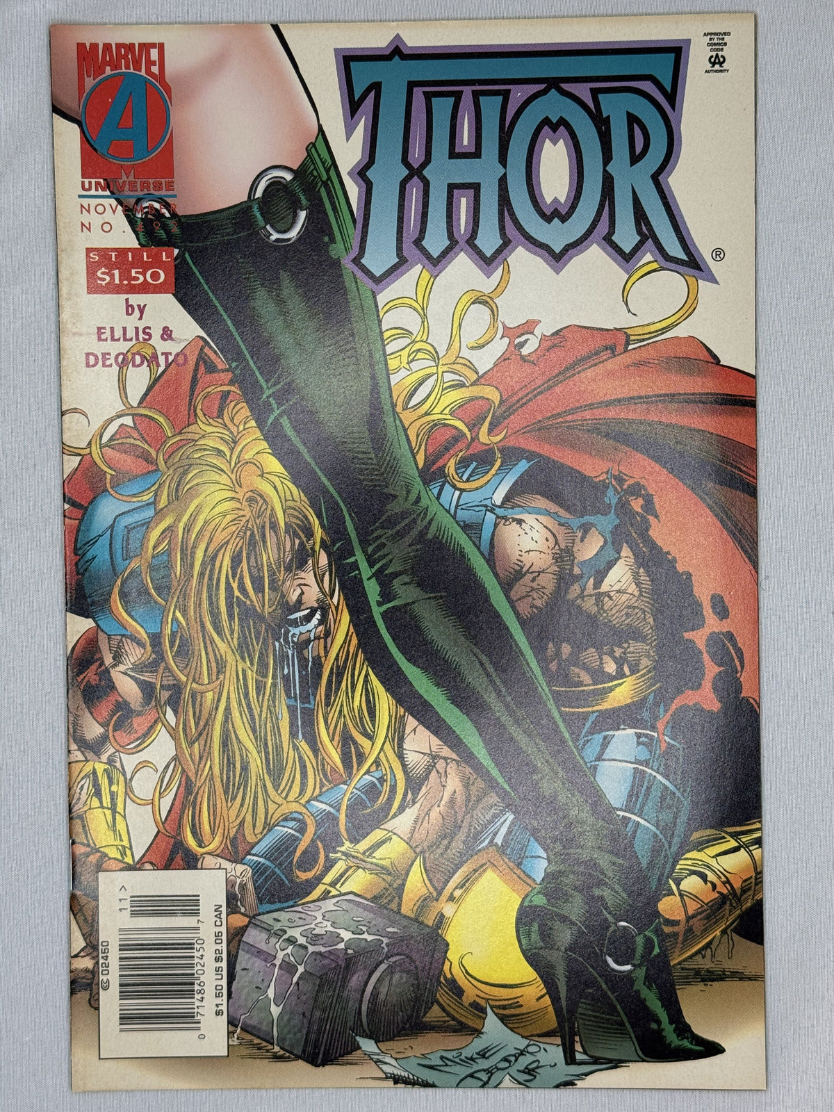 Mighty Thor Comic Bundle (16) Bronze 90s Run Simonson