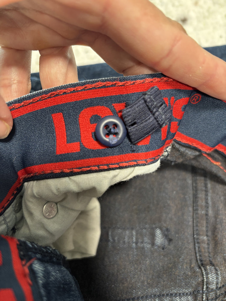 Levi's Boys Jeans Size 10 Regular Blue Denim Straight Fit 514