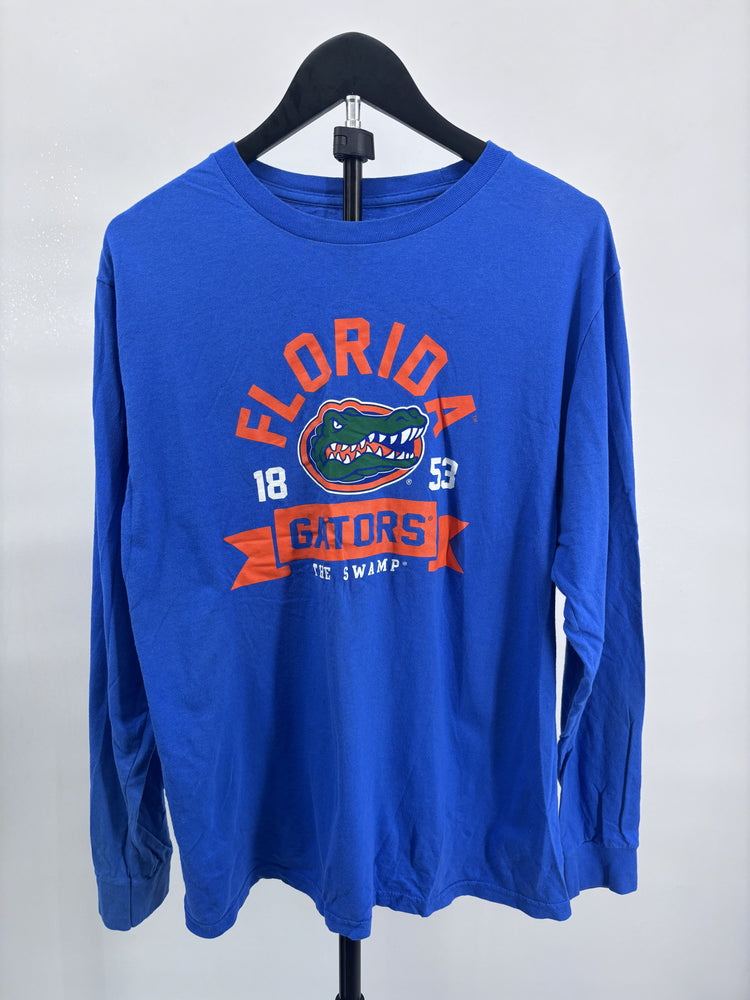 Florida Gators The Victory Blue Long Sleeve T Shirt Medium NCAA Football