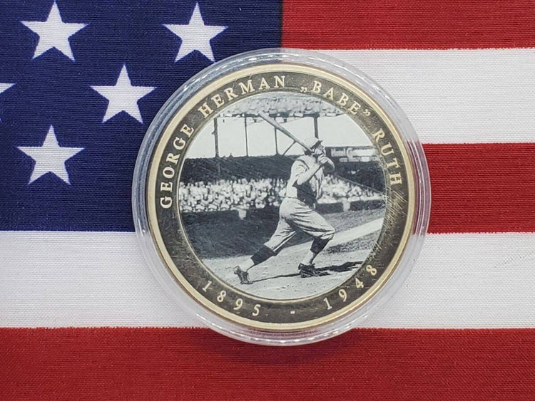 Babe Ruth Coin with COA