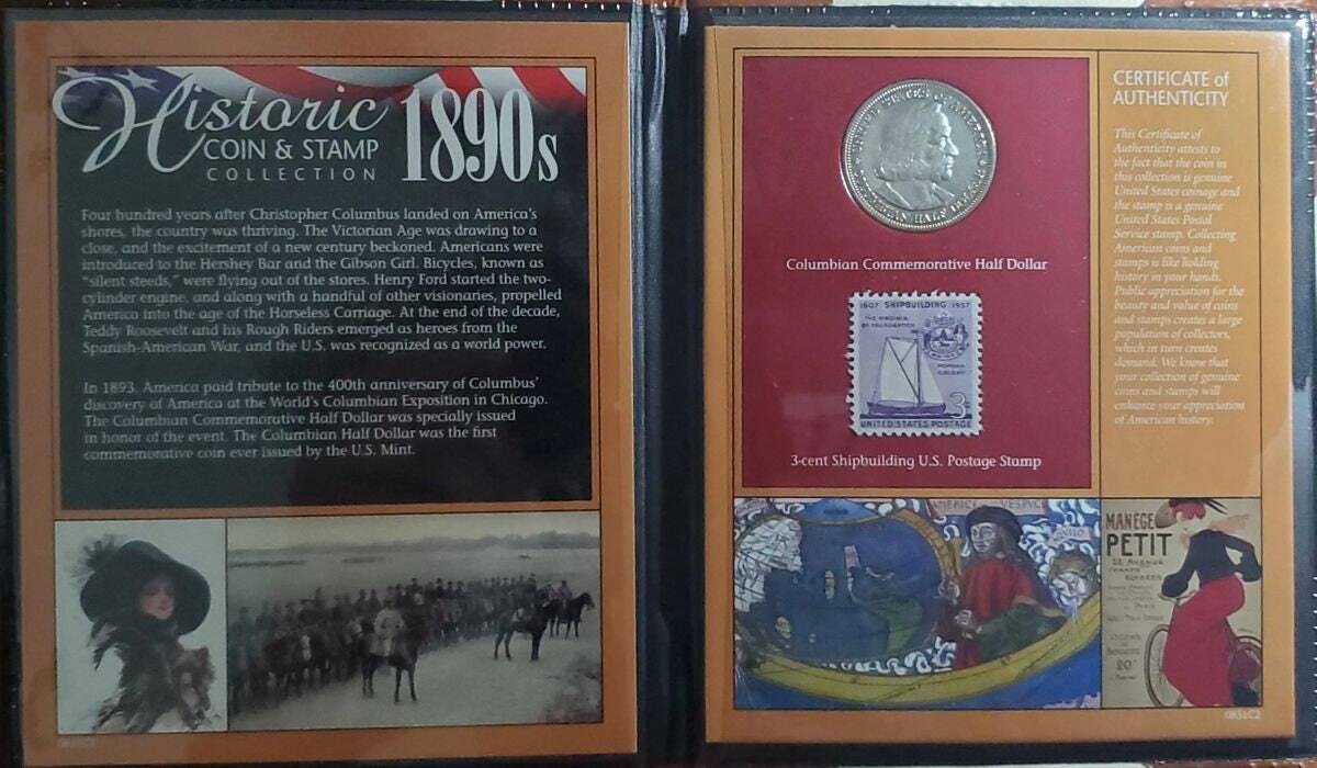 HISTORIC DECADES of Coins and Stamps