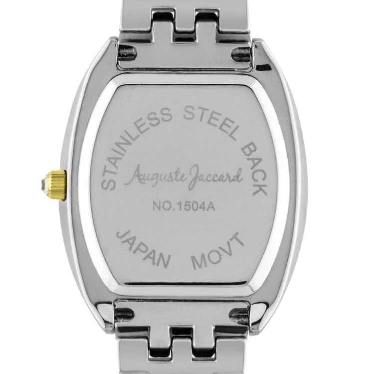 Auguste Jaccard 34mm Case Crystal Bezel Watch
