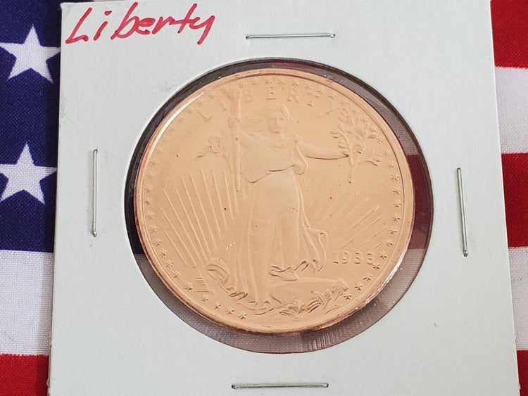 Copper Liberty Coin