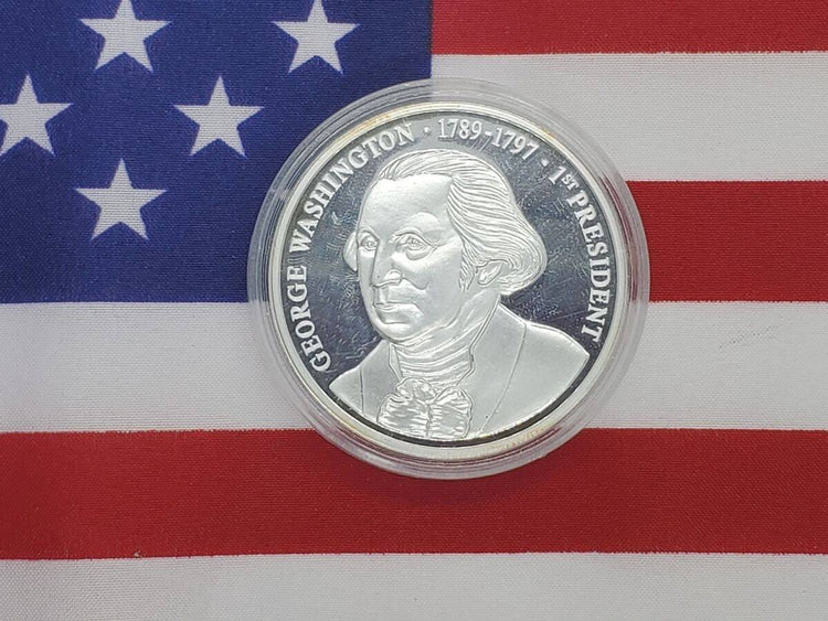 George Washington Silver Clad Coin