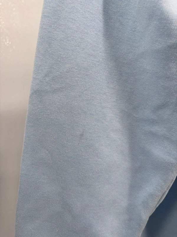 Disney Stitch Hawaii Ohana Light Blue Graphic Crewneck Sweatshirt
