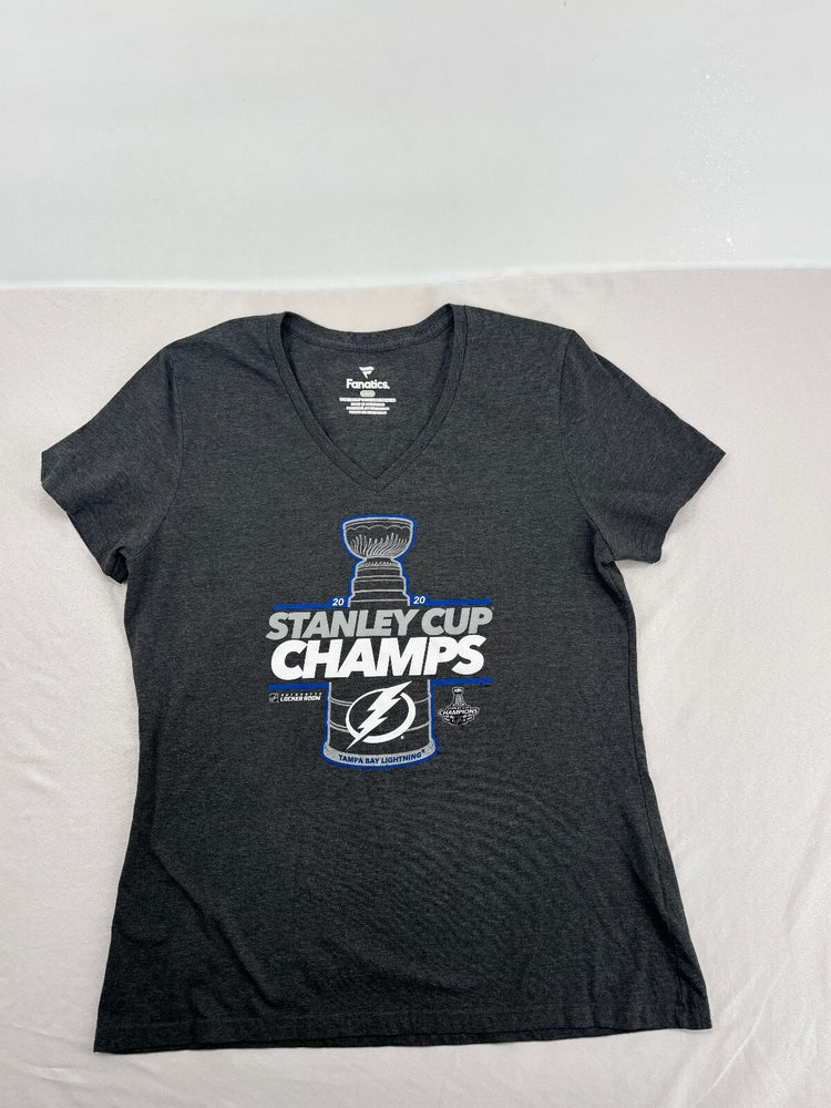 Fanatics Tampa Bay Lightning Stanley Cup Champions 2020 T-Shirt L