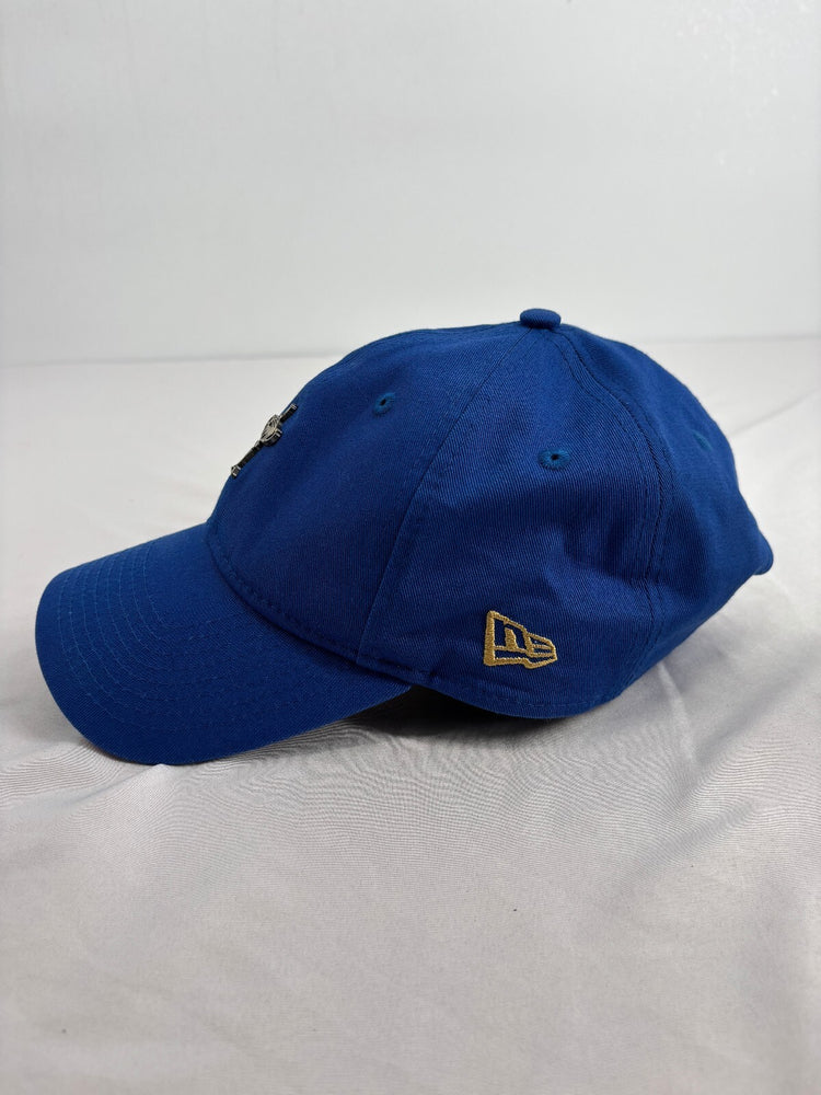 New Era Blue Golf Trophy Cap Gold Emblem 9TWENTY Adjustable