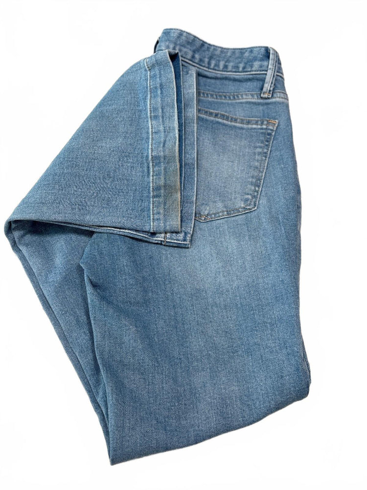 GAP Long & Lean Low Rise Y2K Light Wash Blue Jeans Size 6