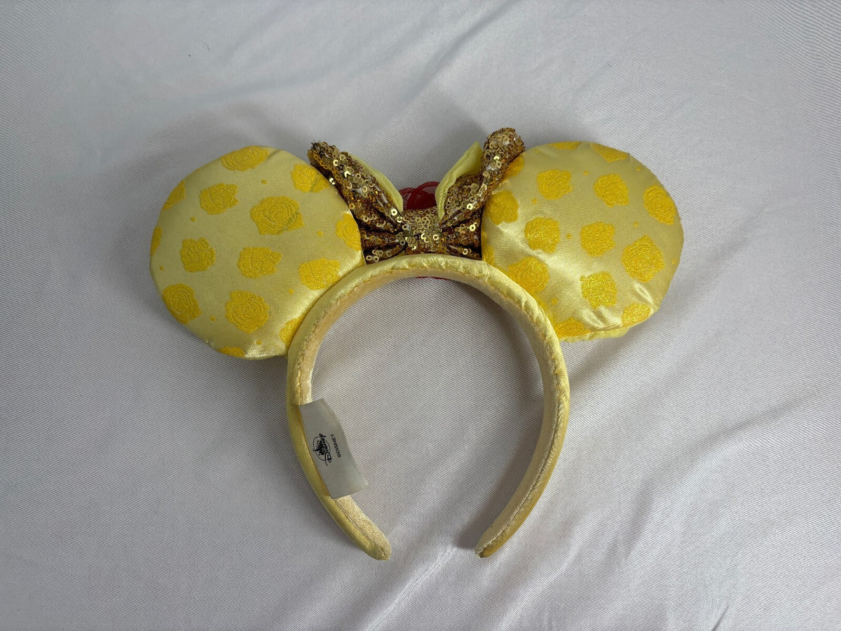 Authentic Disney Parks Belle Ballgown Minnie Ear Headband –  (Retired 2023)