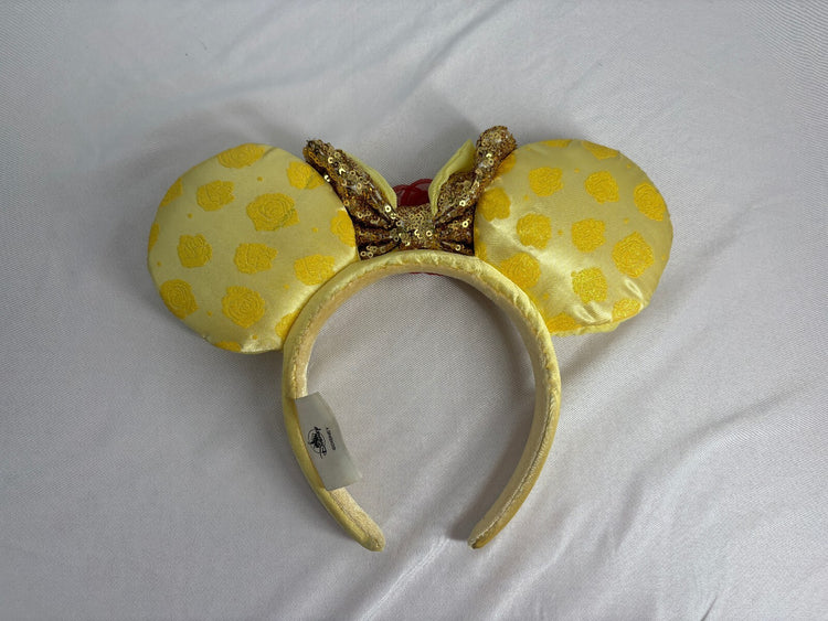 Authentic Disney Parks Belle Ballgown Minnie Ear Headband –  (Retired 2023)