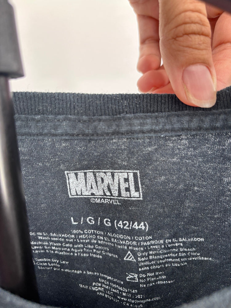 Marvel Venom Graphic T-Shirt Size L/G (42/44) Black Cotton